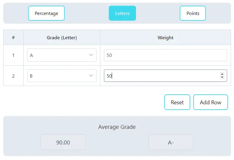 Grade Calculator